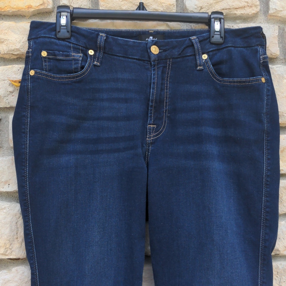 7 FAM Kimmie Bootcut Size 32 Jeans - Picture 3 of 14